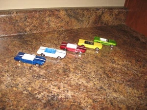Hot Wheels Lot of 5 1963 Ford Mustang II Concept Variation '63 Convertible Blue - Picture 1 of 4