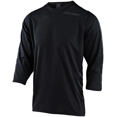Troy Lee Designs TLD Men's Ruckus 3/4 Sleeve Cycling Jersey Black Medium MD M - Image 1 of 3
