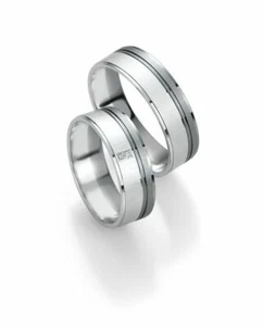 Trauringe Breuning Smartline Moonlight Collection 7149/7150 in 585 Gold 14 kt - Bild 1 von 2