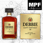 Personalised Birthday Disaronno Bottle Label - Amaretto - Novelty Cheap Gift