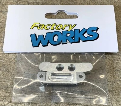 Factory Works VTG Team A&L aluminum suspension mounts for Kyosho Lazer Series - Image 1 of 4