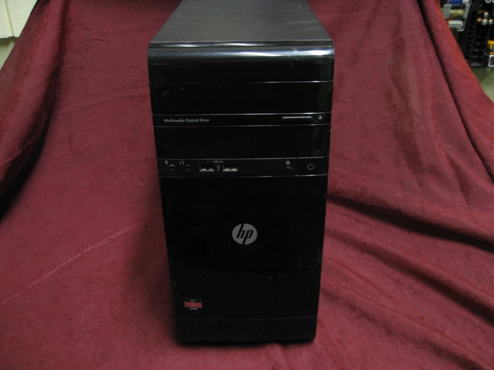 Computadora de escritorio HP p2-1343w AMD Fusion E2-1800 1,7 GHz 6 GB de RAM sin fuente de alimentación Foto 1 de 4