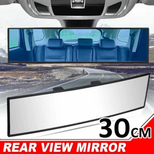 Universal 300mm Wide-angle Convex Interior Clip On Car Truck Rear View Mirror - Picture 1 of 10