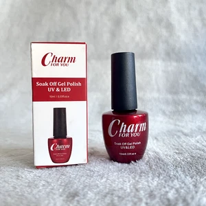 Charm Soak Off Gel Polish UV & LED, Glitter Silver Magnetic, 05 Cat Eye Gel - Picture 1 of 3