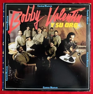 Bobby Valentin - Como Nunca (1990) Original Bronco US Pressing VG++ - Picture 1 of 5