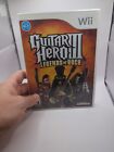 Guitar Hero III Legends of Rock Nintendo Wii Complete in Box
