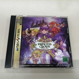 Sega Saturn Software Princess Crown Atlus FM376