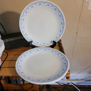 Set 4 piatti da portata vintage Corelle blu mattina - Foto 1 di 3