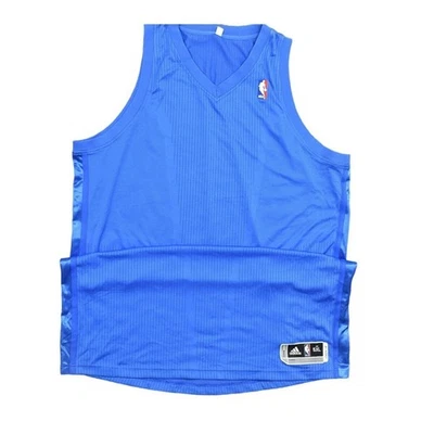 NUEVO Adidas Para Hombre 5XL Azul Longitud Baloncesto +4 Jersey Liso Rendimiento Foto 1 de 4