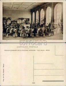 MONZA CITTA'-ISTITUTO INDUSTRIE ARTISTICHE-VILLA REALE-D6-132 - Picture 1 of 1