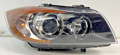 BMW 328i 335i 2007-2008 sedán pasajero derecho HID faro adaptativo OE Foto 1 de 4