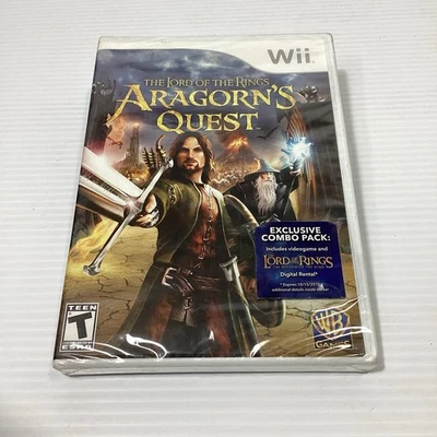 El Señor de los Anillos: Aragorn's Quest Nintendo Wii Nuevo Precintado Foto 1 de 2
