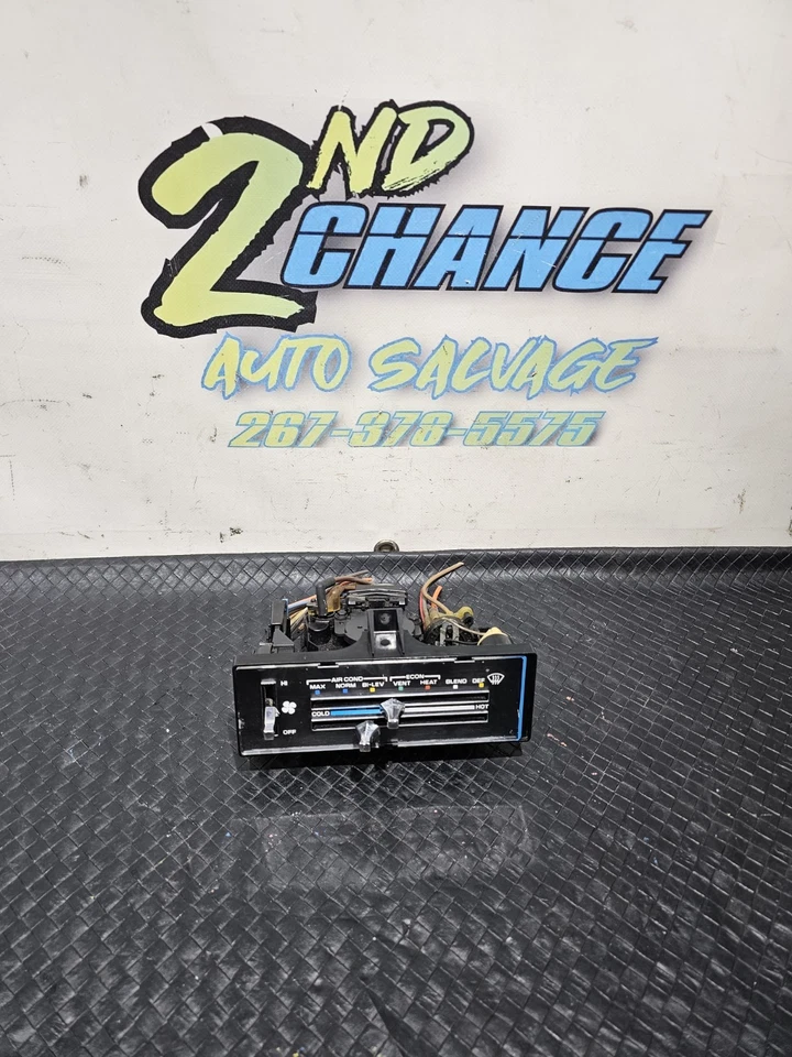 Para Chevrolet Serie G 1987-1995 furgoneta G10 G20 G30 aire acondicionado calefacción control de clima OEM Foto 1 de 3