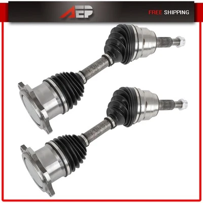 2x Front For Chevrolet Avalanche 2500 2002-2006 Hummer H2 2003-2009 CV Axle Foto 1 de 4