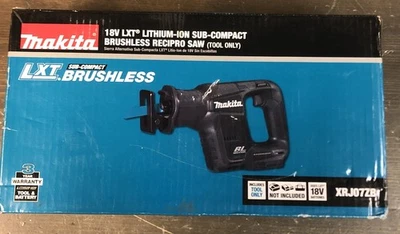 Makita Brushless 18V XRJ07ZB Cordless Compact Reciprocating Saw - Image 1 of 4