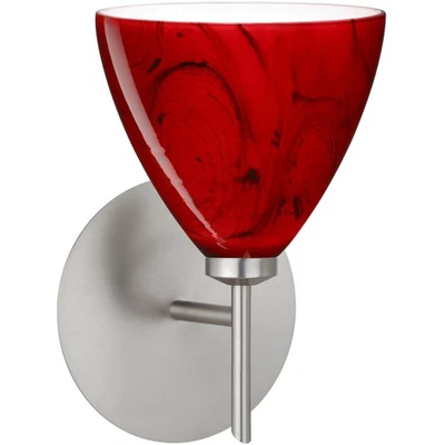 Besa Lighting 1SW-1779MA-SN Mia Wall Sconce Satin Nickel - Image 1 of 2