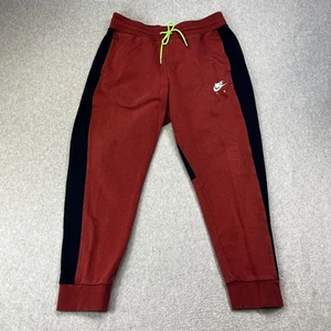 Nike Air Mens Fleece Joggers Pants Cedar Obsidian DR8949 661 NEW Size XL - Picture 1 of 13