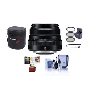 Fujifilm XF 35mm f/2 R WR Lens, Black with Free Mac Software Accessories Kit - Picture 1 of 11