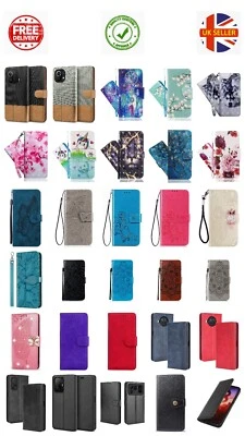 Flip Case For Xiaomi Redmi Note 10 / Mi 11 /Pro Wallet Phone Cover Magnetic Card - Image 1 of 3