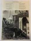 1887 magazine poem+engraving~ THE OLD MAID'S PAST