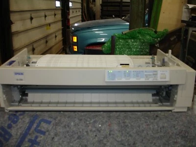 Epson FX-2180 Dot Matrix Wide Format Printer ** READ ** - Image 1 of 4