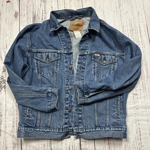 LEVI'S TRUCKER JEAN JACKET MEN'S SIZE L LEVI STRAUSS SIGNATURE - Picture 1 of 16