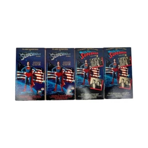 TV's Best Adventures of Superman Volumes 1-4 (VHS, 1987, 88) S/W Classic - Bild 1 von 11