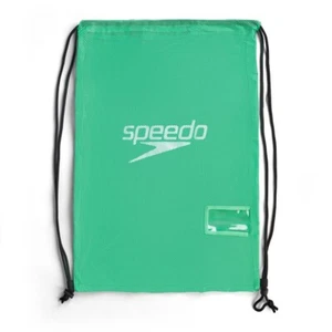 KIT BOLSA MALLA NATACIÓN SPEEDO VERDE 35L CON CORDÓN E IDENTIFICACIÓN DE NOMBRE - Imagen 1 de 5