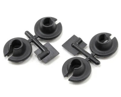 RPM Lower Spring Cups (Black) (4) [RPM73152] - Image 1 of 2