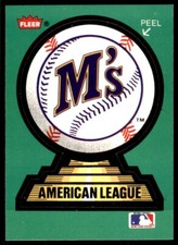 1988 Fleer League Leaders Mariners (The Kingdome) Baseball Cards