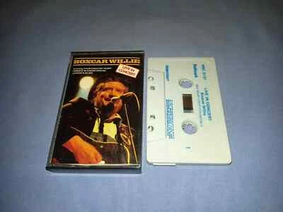 BOXCAR WILLIE LIVE IN CONCERT CASSETTE TAPE ALBUM - Image 1 of 2