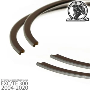 2x anillos de pistón para KTM / Husaberg / Husqvarna EXC/TE 300 (segmento) - Imagen 1 de 3