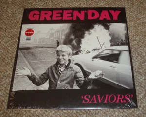 Green Day - Saviors. Target Limited Edition Clear Vinyl LP Record NEW & Sealed - Foto 1 di 2