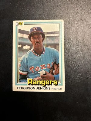 B99a #146 Ferguson Jenkins, Fergie, 1991 Donruss Texas Rangers - Image 1 of 2