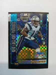 2002 Bowman Chrome X-Fractor #d/250 David Givens #191 Rookie RC Patriots Free Sh - Foto 1 di 2