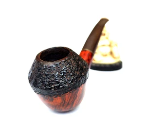 BUTZ CHOQUIN TEXAS PARTIALLY RUSTICATED RHODESIAN ESTATE PIPE - Picture 1 of 12
