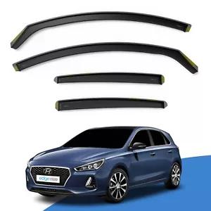 HYUNDAI i30/i30N MK3 2012-2017 5 Türer Schrägheck/T-Modell Windabweiser 4 Stck. - Bild 1 von 9