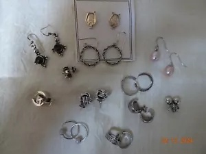 Sterling Silver Earrings in bulk. - Picture 1 of 9