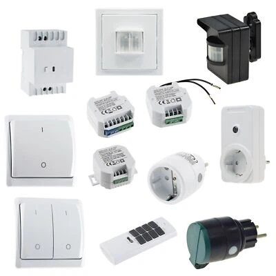 Funk Schalt-System Komponenten "Pilota Casa" Steckdose Fernbedienung Schalter - Bild 1 von 2