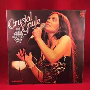 CRYSTAL GAYLE I've Cried The Blue Right Out Of My Eyes 1978 UK Vinyl LP record D - Picture 1 of 1
