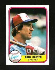1981 Fleer BASEBALL #142 GARY CARTER NRMINT+ HOF MONTREAL EXPOS (SB1) - Picture 1 of 1