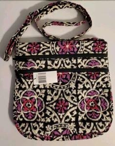 Vera Bradley Triple Cremallera Hipster Pergamino Medallón Retirado Nuevo con Etiquetas #15225-L53 Ver Desc - Imagen 1 de 2