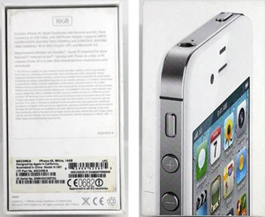Apple iPhone 4S  (16GB/White) Empty Box Only - Picture 1 of 1