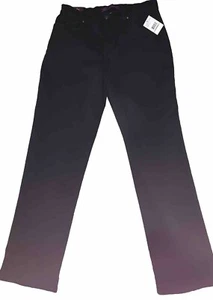 Women's Gloria Vanderbilt Black Stretch Denim Jeans - Amanda - Size 12 Ave. (A7) - Picture 1 of 18