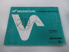 Honda Genuine Used Motorcycle Parts List Vt250 Spada Edition 3 Mc20 4427