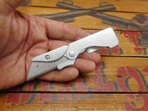 Gerber EAB Pocket Knife Money Clip Liner Lock Plain Edge Replaceable Blade