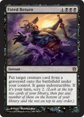 4x Fated Return ~ Moderately Played Born of the Gods MTG Magic x4 4 UltimateMTG  - Image 1 of 1