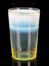 Antique Vaseline Uranium Glass Beaker Stourbridge John Walsh Whitefriars Interes