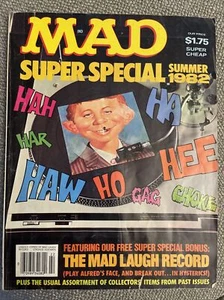 Mad Super Special Summer 1982 Magazine - Includes Bonus Record! - Picture 1 of 7