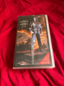 VHS MICHAEL JACKSON GREATEST HITS HISTORY - Bild 1 von 1